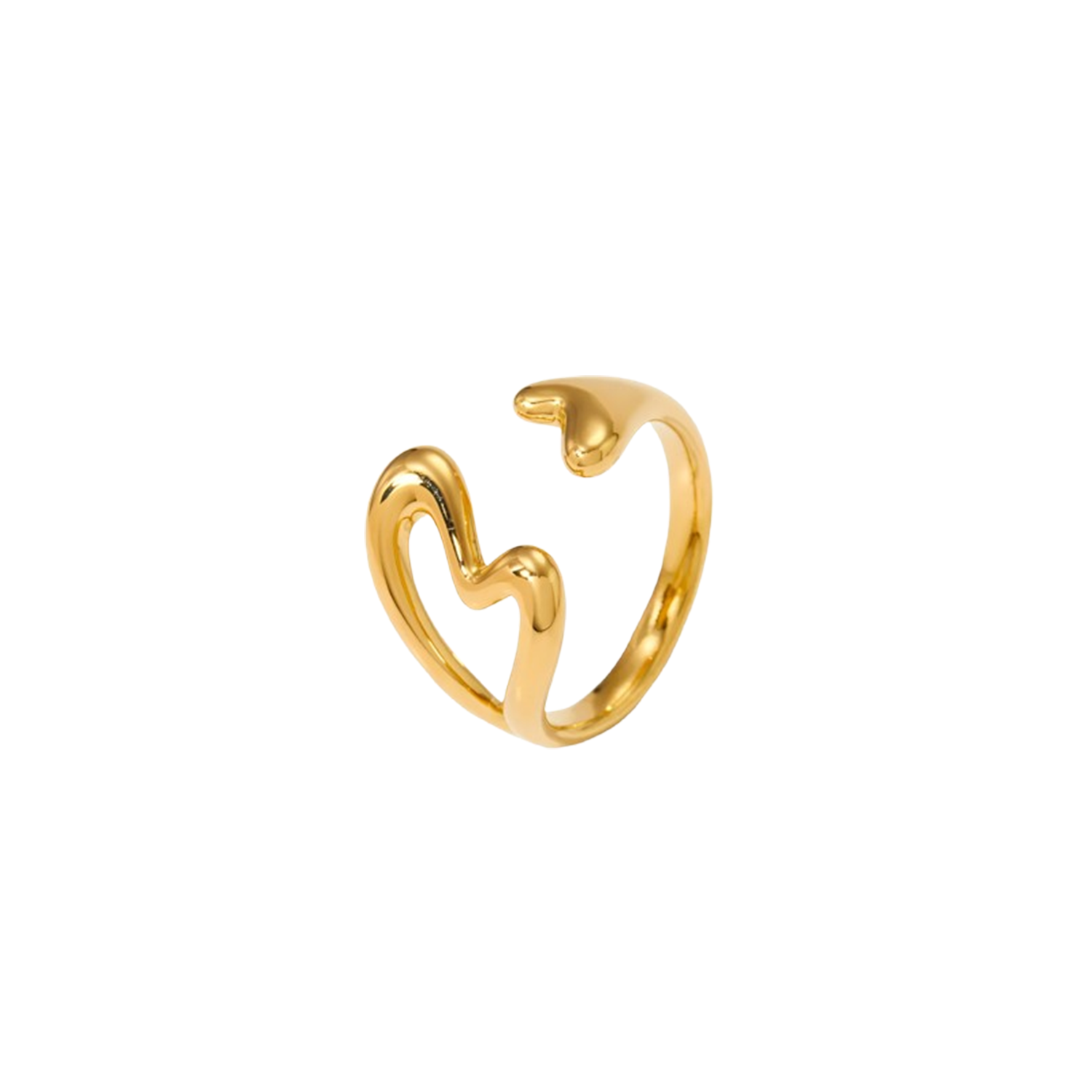Gold heart-shaped ring on a white background. 1.	18k gold plated jewelry
	2.	gold plated stainless steel jewelry
	3.	tarnish free gold jewelry
	4.	waterproof gold jewelry
	5.	affordable gold jewelry
	6.	non-tarnish gold jewelry
	7.	hypoallergenic gold jewelry
	8.	durable gold plated jewelry
	9.	everyday gold jewelry
	10.	buy 18k gold plated jewelry online
	11.	luxury gold plated jewelry on a budget
	12.	vegan-friendly gold jewelry
	13.	minimalist gold plated earrings
	14.	statement gold rings for women
	15.