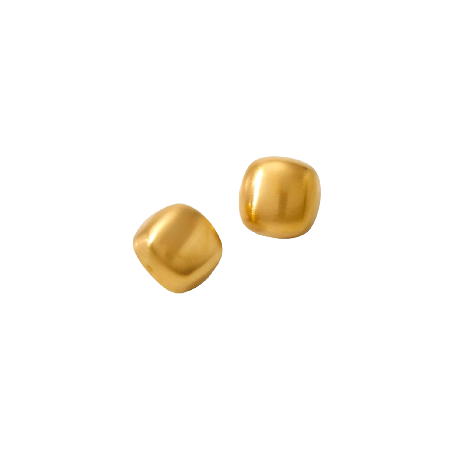 Pair of gold earrings on a white background. 1.	18k gold plated jewelry
	2.	gold plated stainless steel jewelry
	3.	tarnish free gold jewelry
	4.	waterproof gold jewelry
	5.	affordable gold jewelry
	6.	non-tarnish gold jewelry
	7.	hypoallergenic gold jewelry
	8.	durable gold plated jewelry
	9.	everyday gold jewelry
	10.	buy 18k gold plated jewelry online
	11.	luxury gold plated jewelry on a budget
	12.	vegan-friendly gold jewelry
	13.	minimalist gold plated earrings
	14.	statement gold rings for women
	15.	